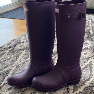 Women’s Tall Hunter Rainboots NWOT
